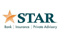 STAR Bank, Insurance, and Private Advisory. Logo.