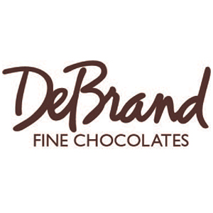 DeBrand Fine Chocolates. Logo.