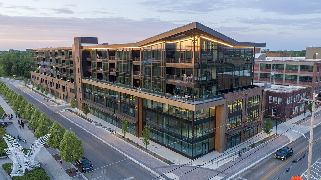 Apartments at The Riverfront at Promenade Park in FW IN