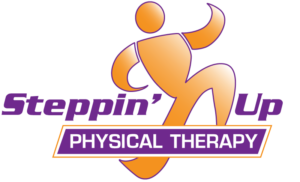 Steppin Up Physical Therapy. Logo.