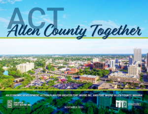 Cover of the Allen County Together economic development action plan
