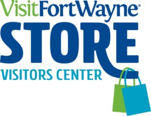 Visit Fort Wayne Store. Logo.