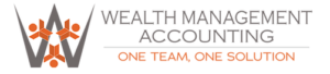 Wealth Management Accounting. Logo.
