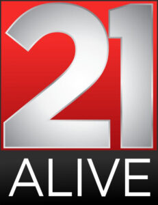 21 Alive television. Logo.