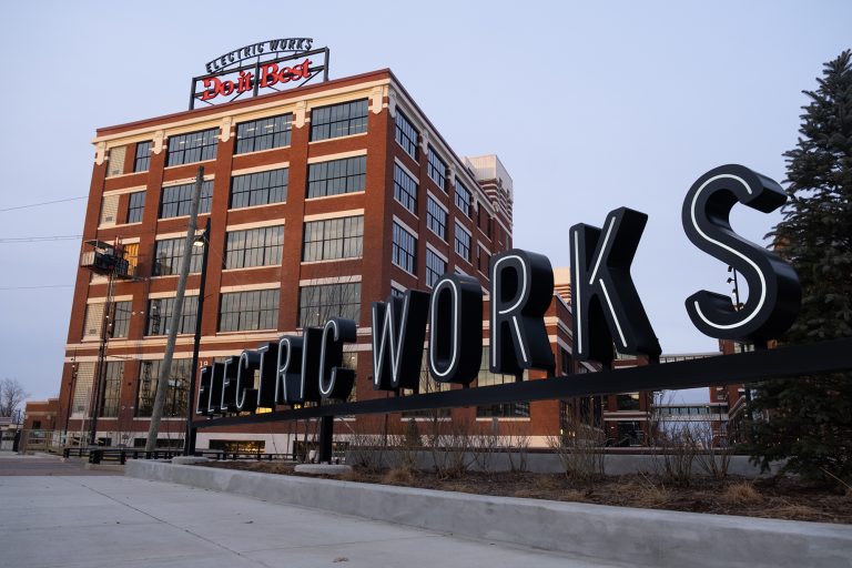 Electric Works Signage