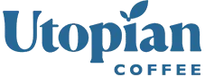 Utopian Coffee logo.