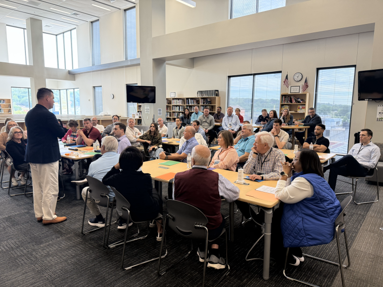 2025 GFW Inc. Inter-City Visit attendees at the North Little Rock High School