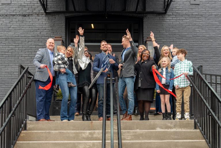 Ribbon-cutting ceremony at The Fairfield