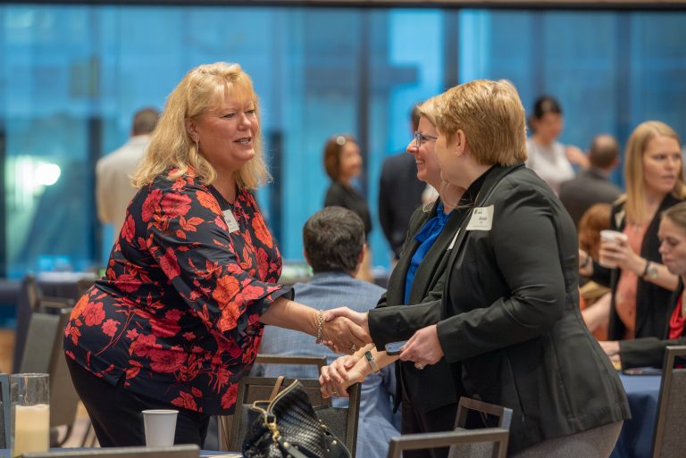 attendees at Leadership Fort Wayne Graduation event
