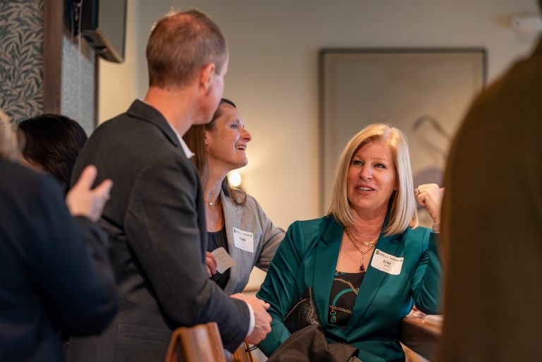 attendees at a GFW Inc. Onboard Fort Wayne C-Suite Social