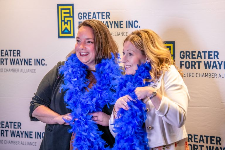 Attendees using photo booth at GFW Inc. Annual Meeting