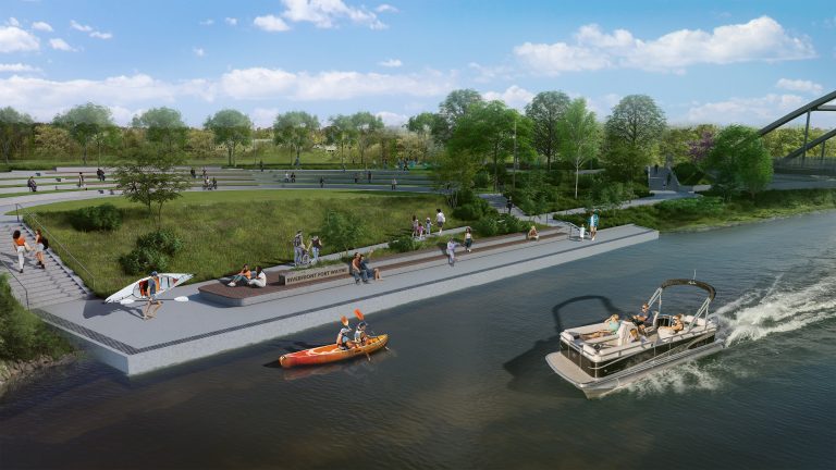 Rendering of Riverfront Phase II