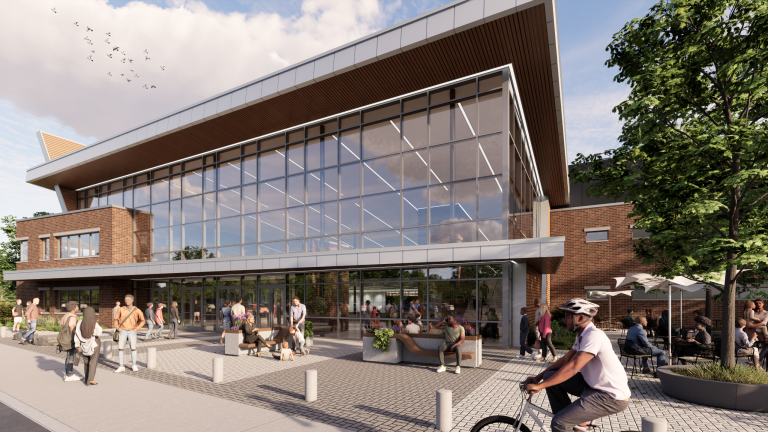 North River Fieldhouse rendering in Fort Wayne, Indiana.