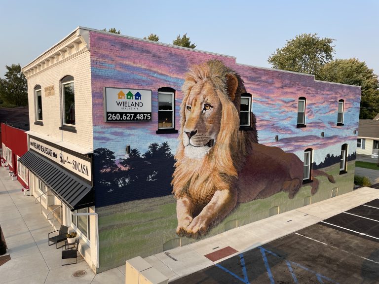 Mural in Leo-Cedarville, IN