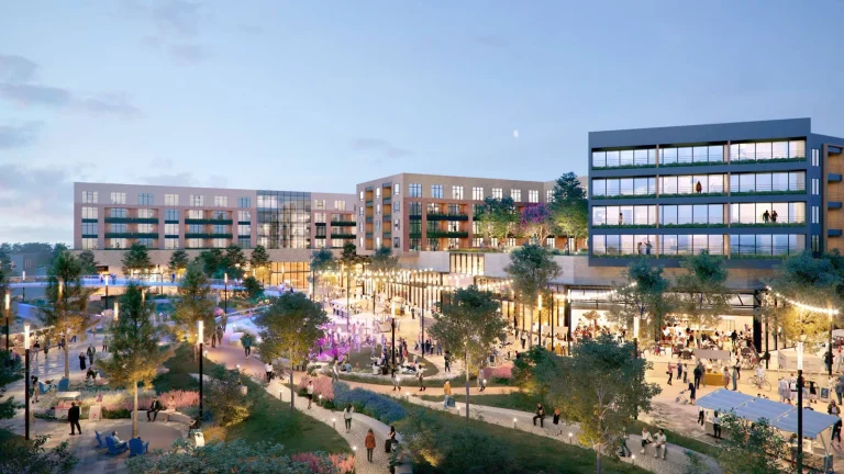 Rendering of The Treeline District