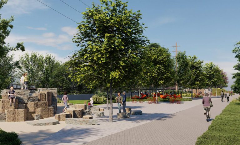 Rendering of Boulder Mound