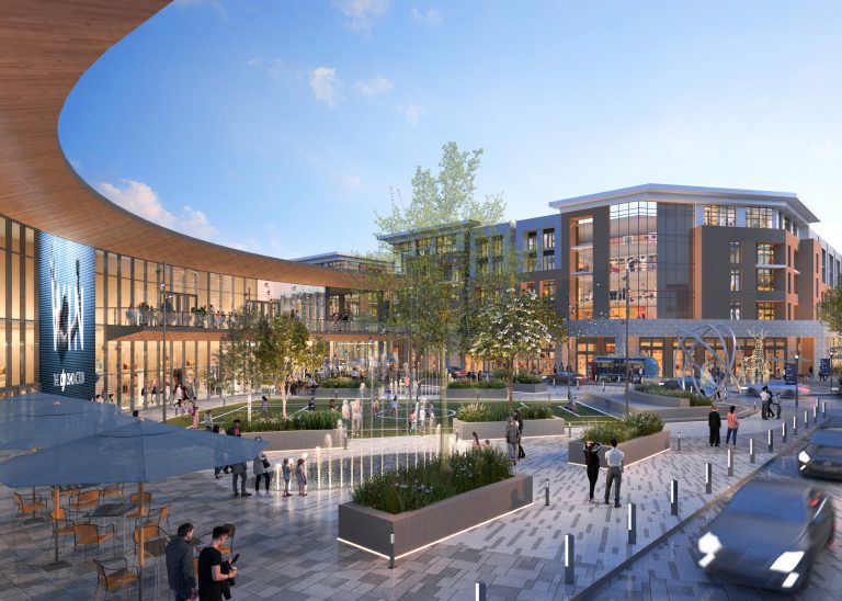 North River District Plaza rendering
