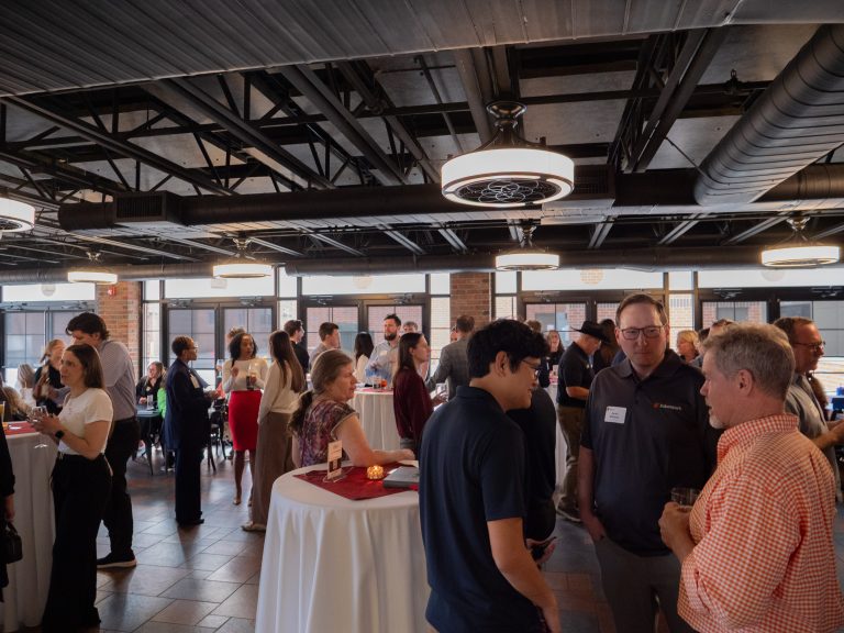 Attendees at a Meet Me at 5:05 event.