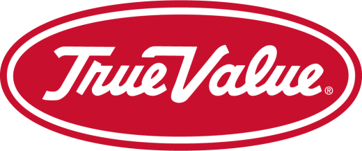 Red retro oval logo.