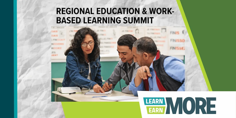 regional Education and Work-Based Learning Summit Promotional Image