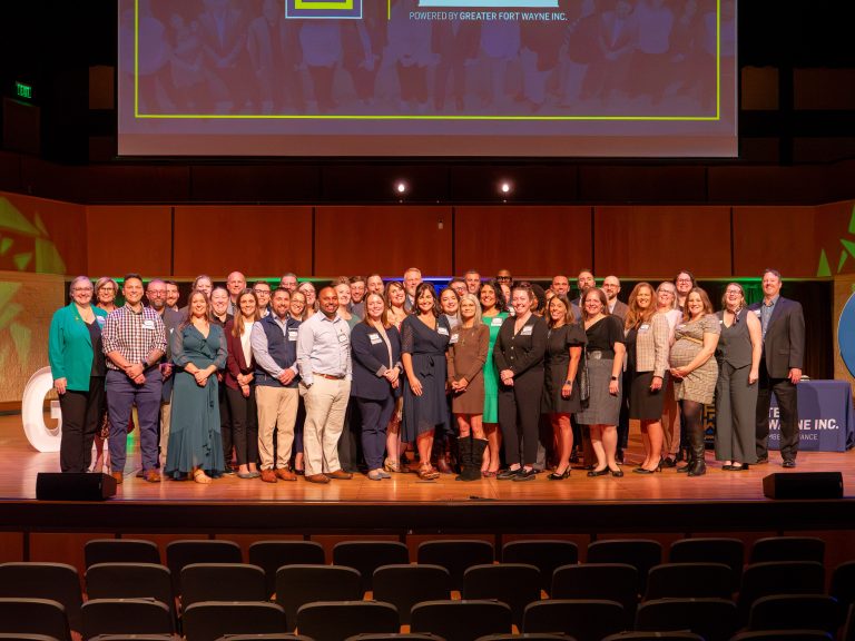 LFW Class of 2026 photo on stage at graduation ceremony